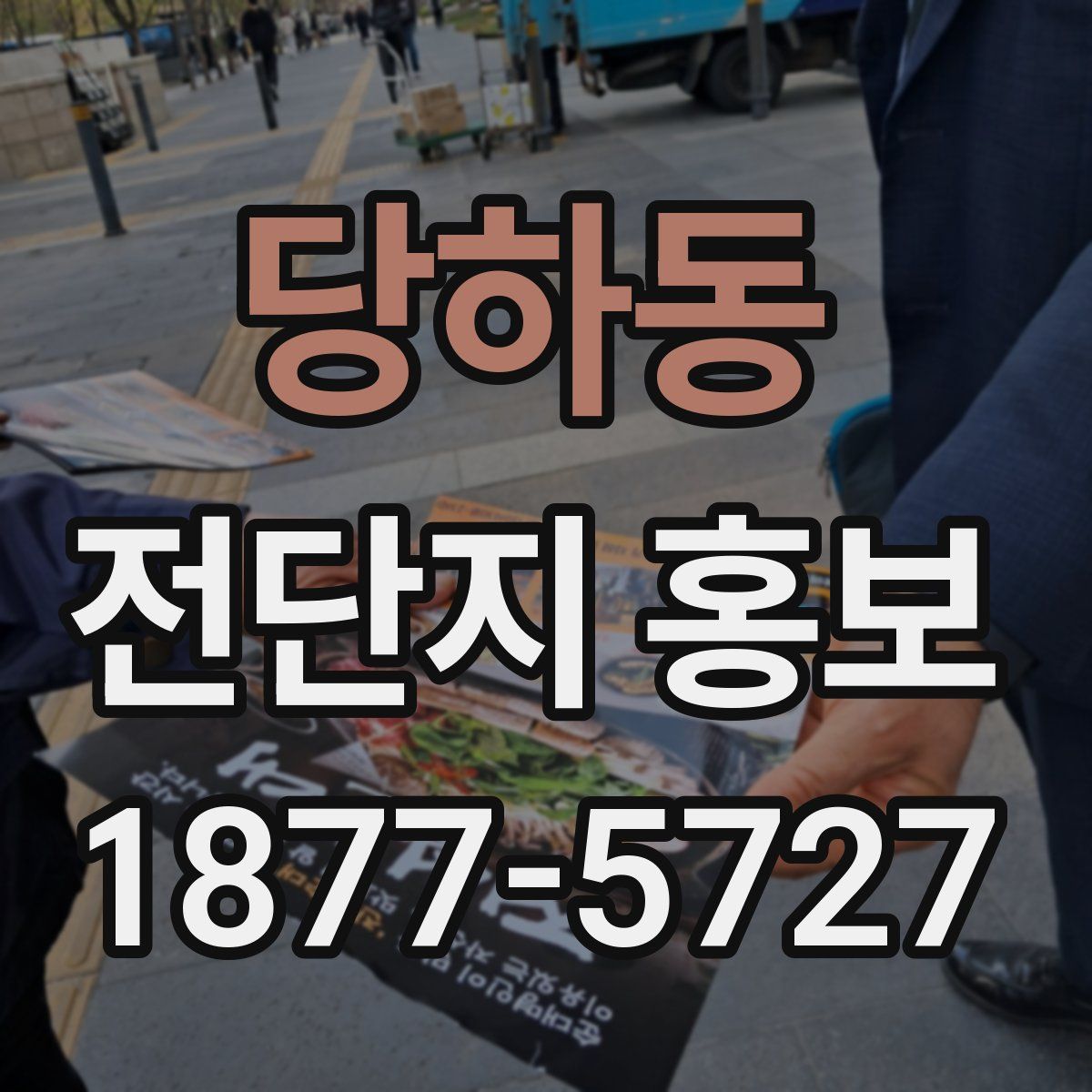 당하동 전단지 홍보