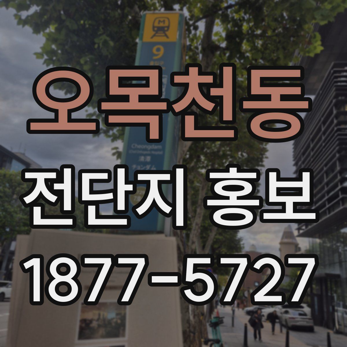 오목천동 전단지 홍보