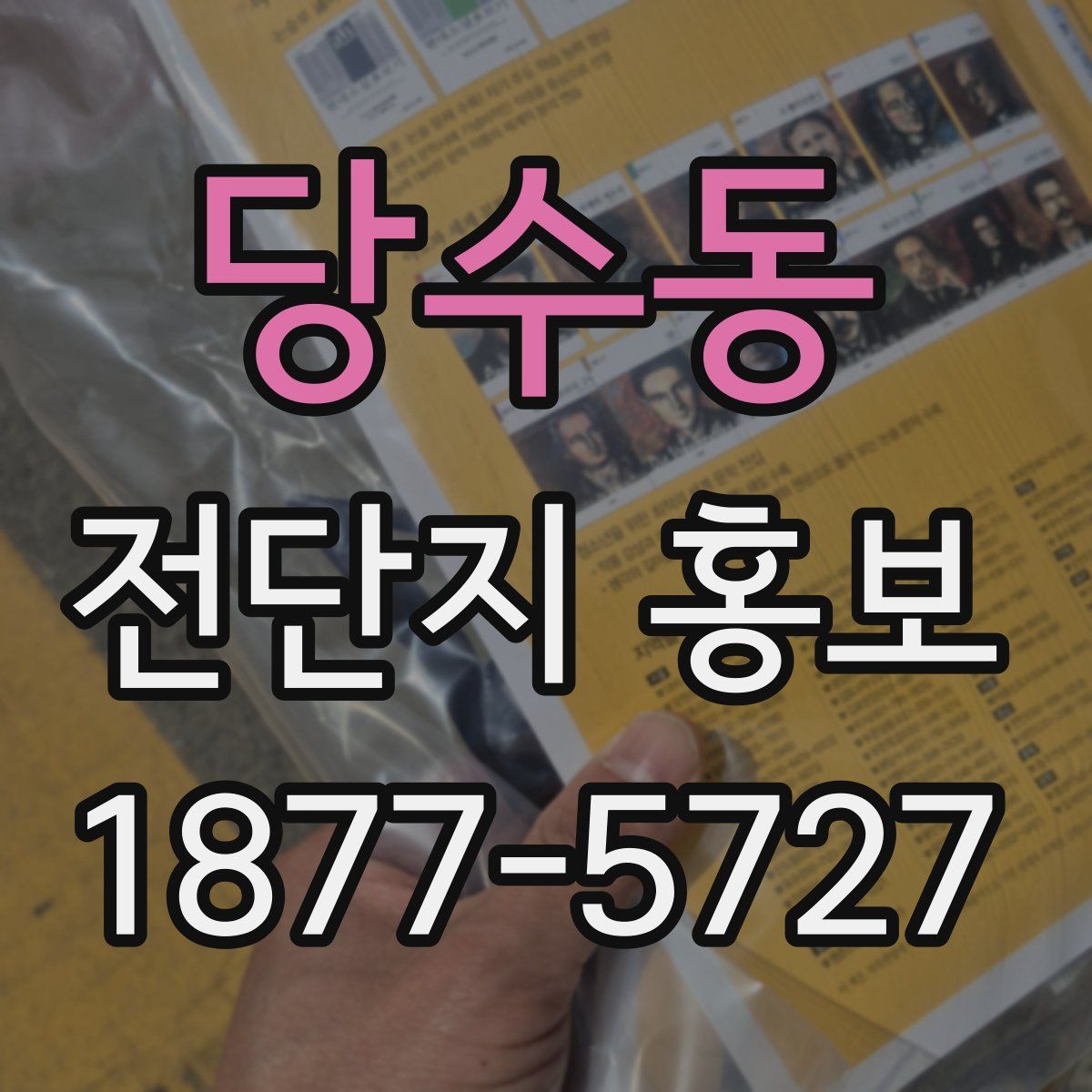 당수동 전단지 홍보