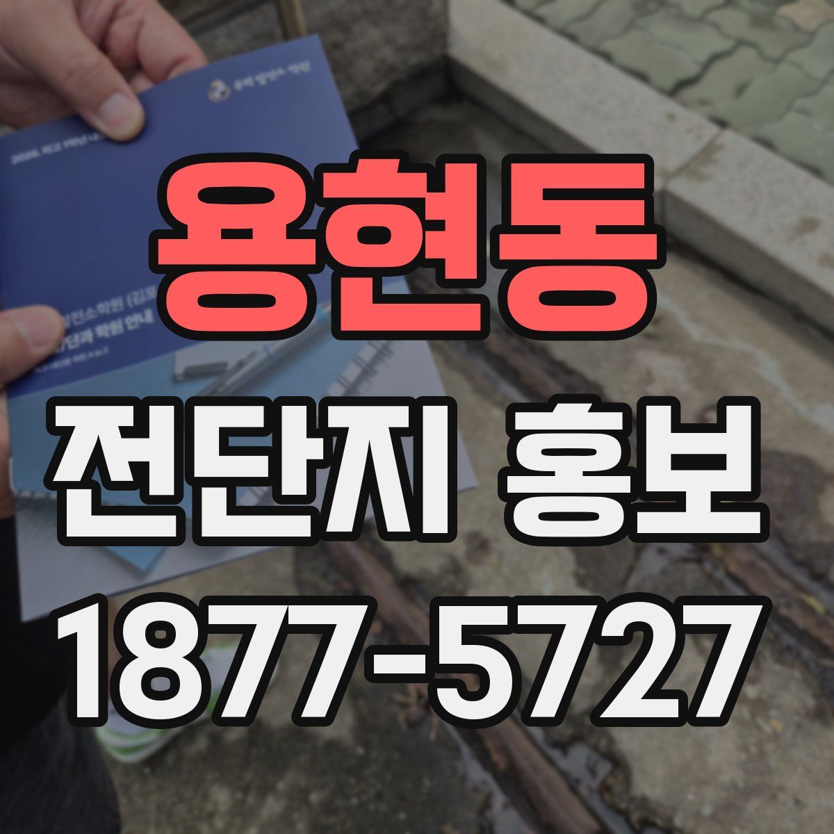 용현동 전단지 홍보