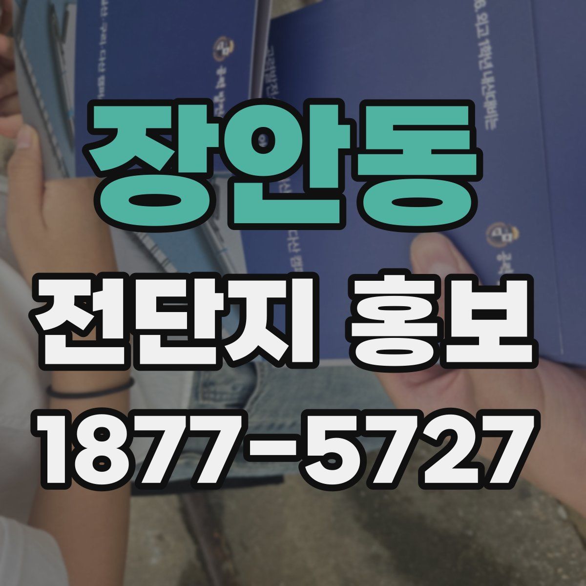 장안동 전단지 홍보
