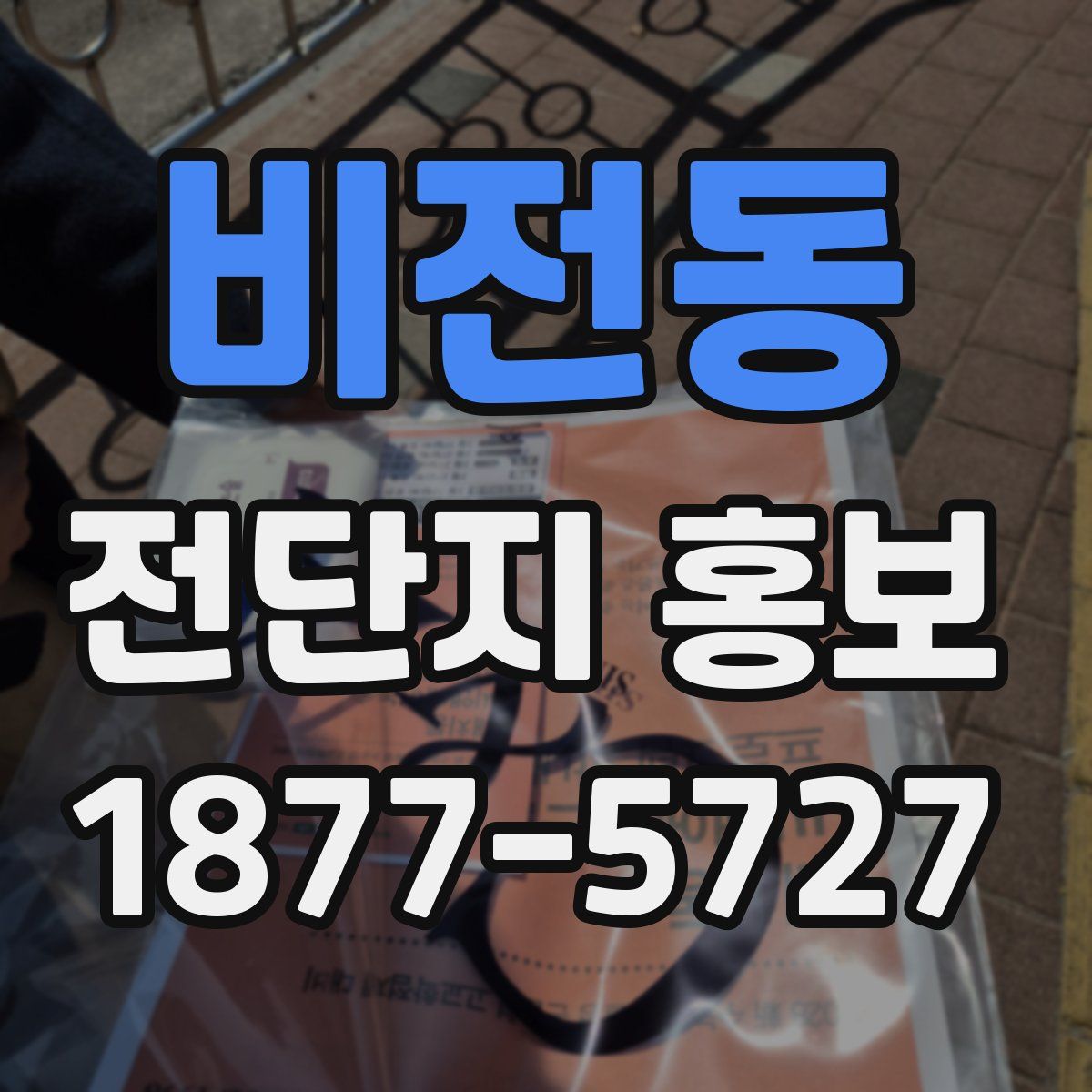 비전동 전단지 홍보