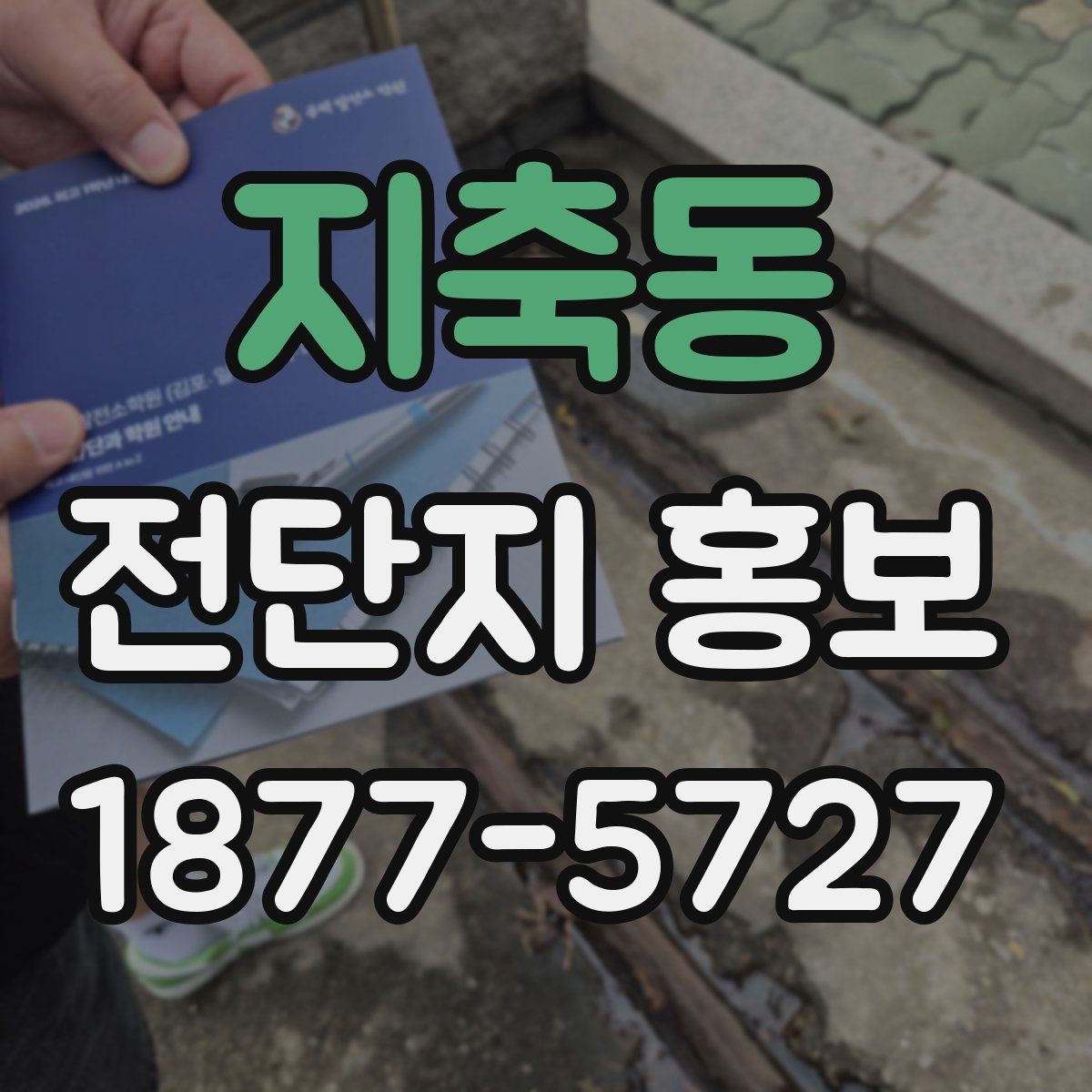 지축동 전단지 홍보