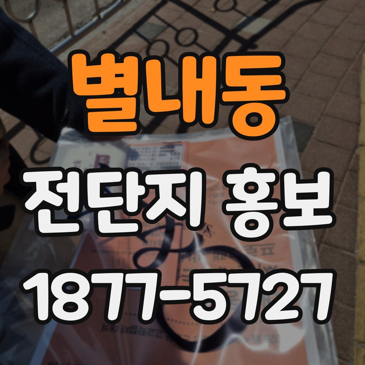 별내동 전단지 홍보