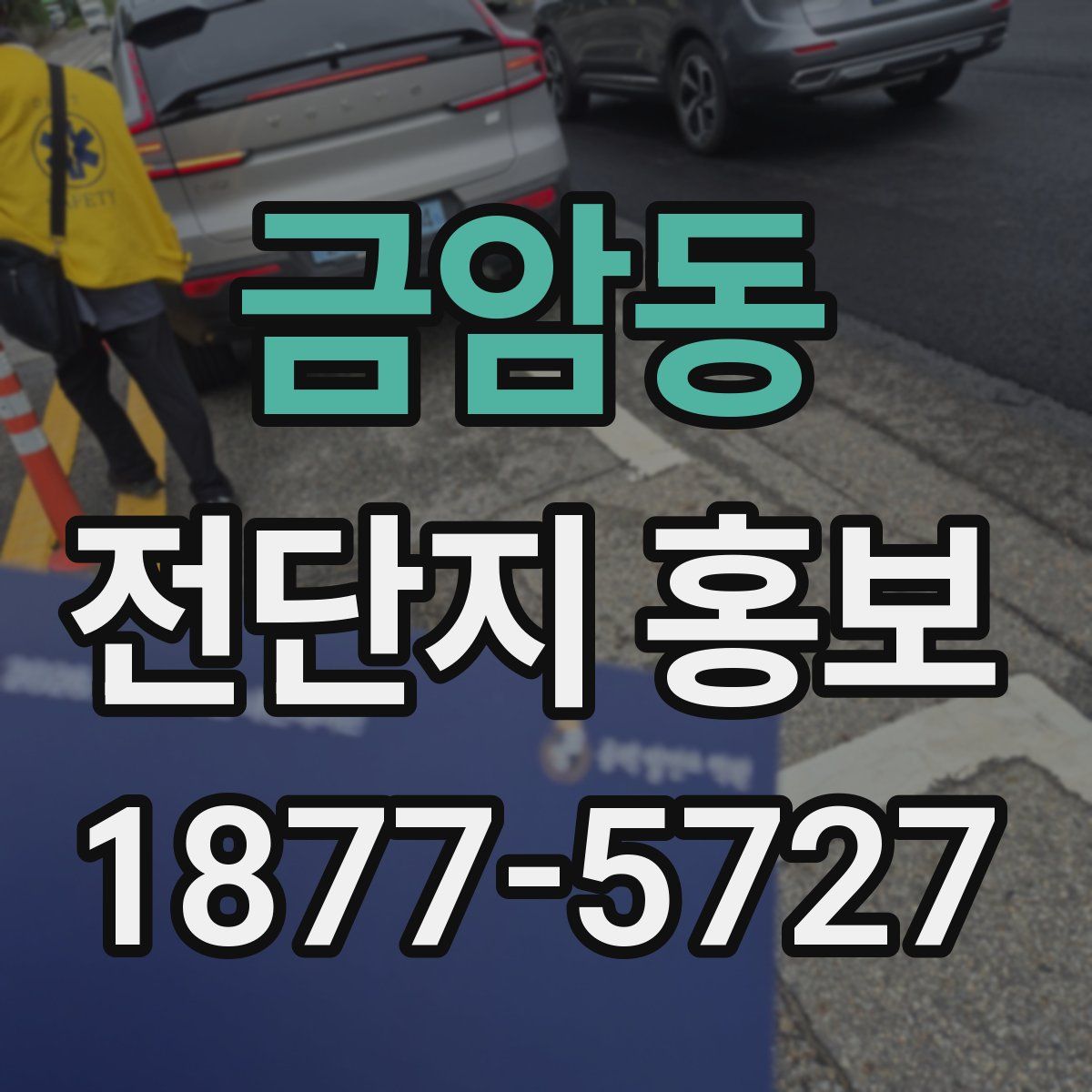 금암동 전단지 홍보