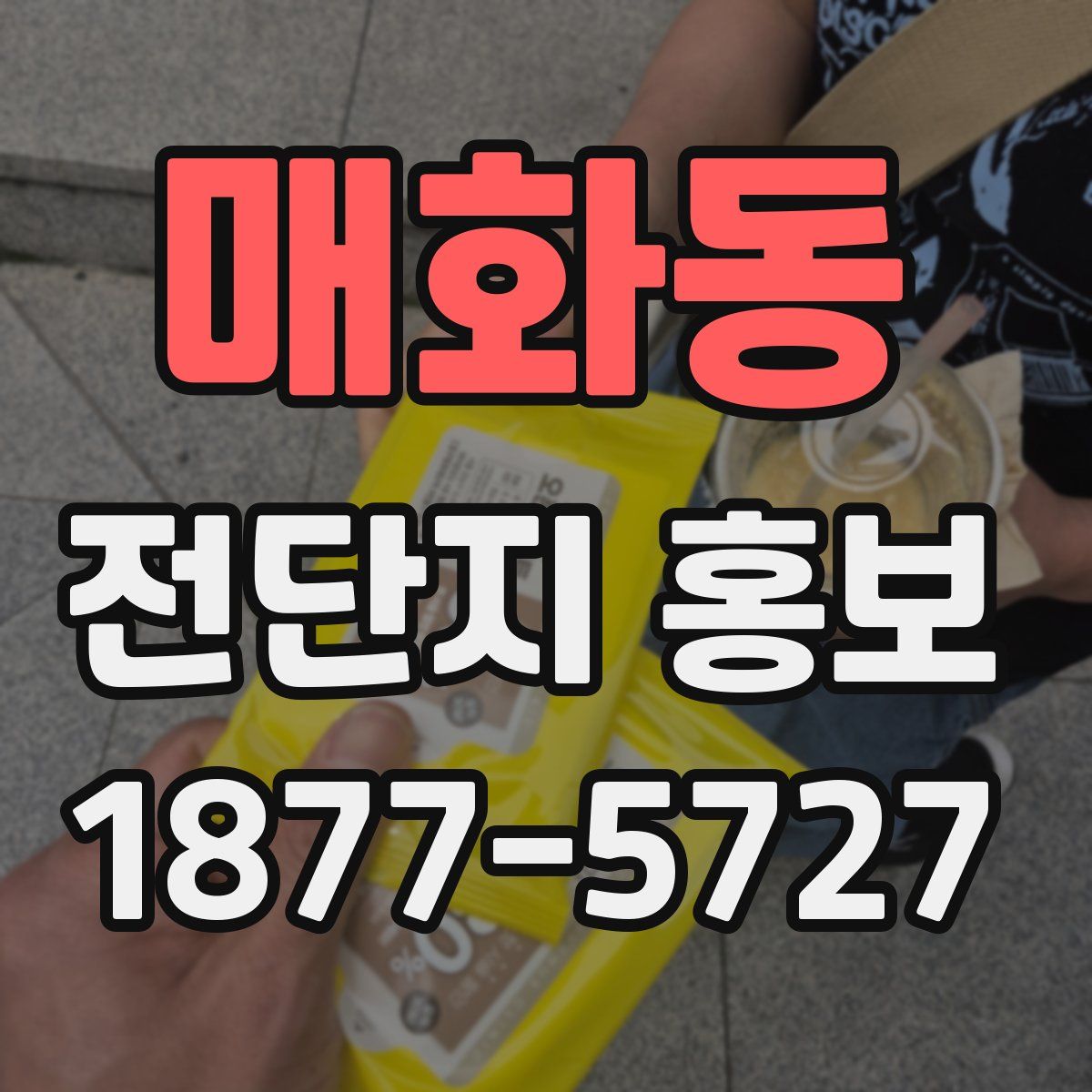 매화동 전단지 홍보