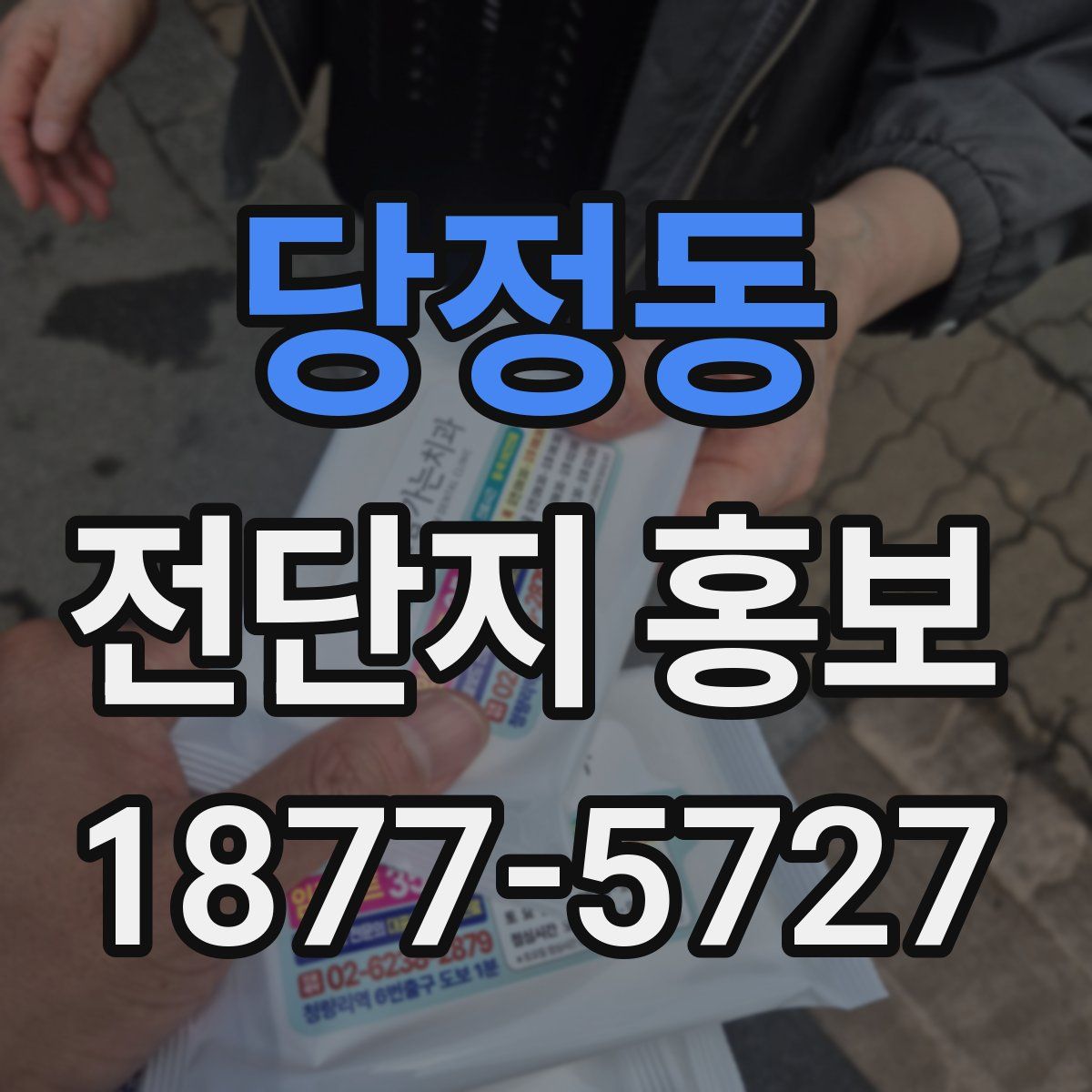 당정동 전단지 홍보
