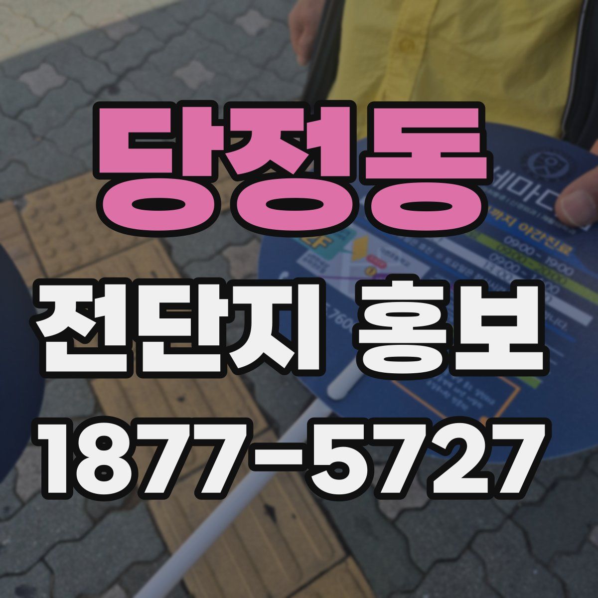 당정동 전단지 홍보