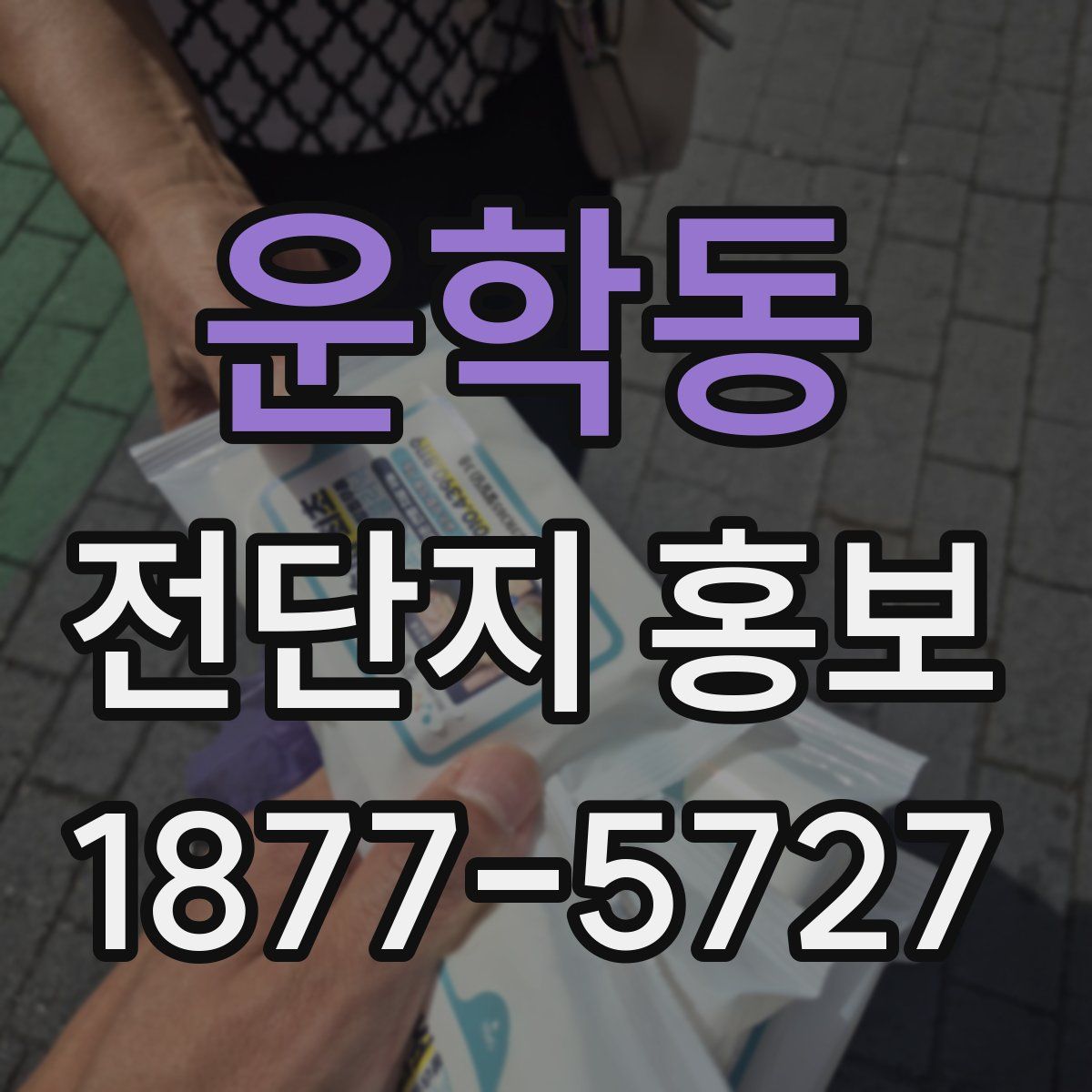 운학동 전단지 홍보
