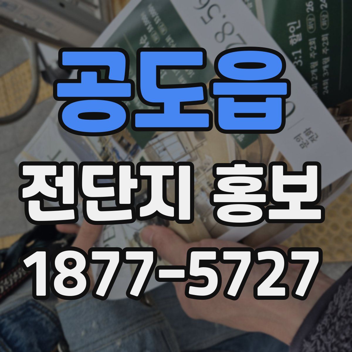 공도읍 전단지 홍보