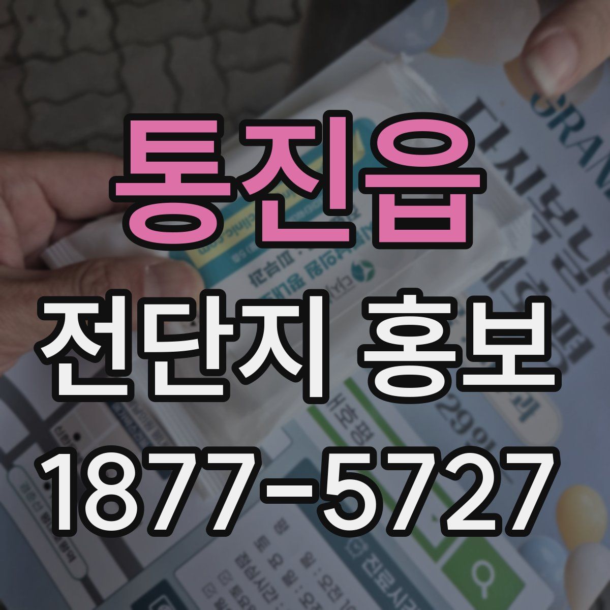 통진읍 전단지 홍보