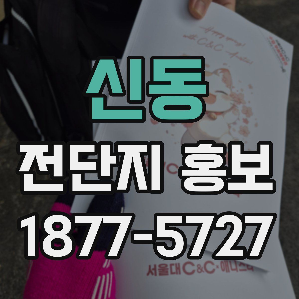 신동 전단지 홍보