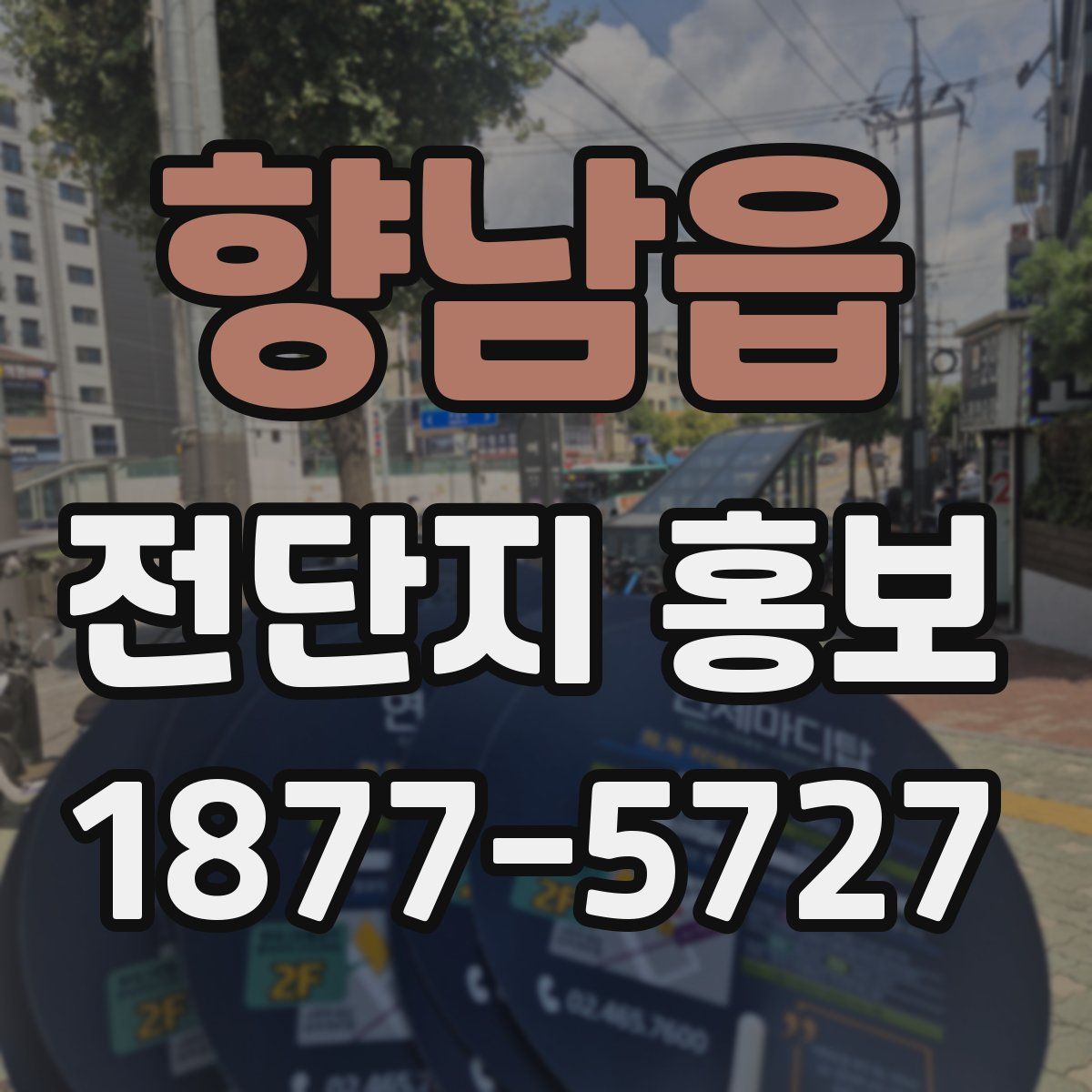 향남읍 전단지 홍보