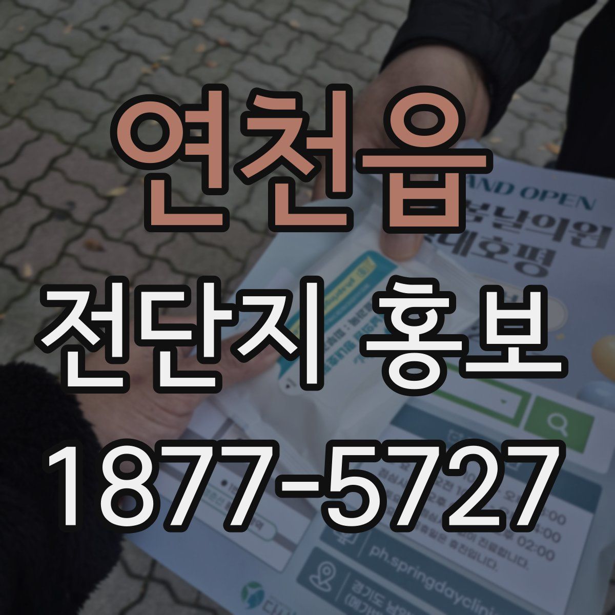 연천읍 전단지 홍보