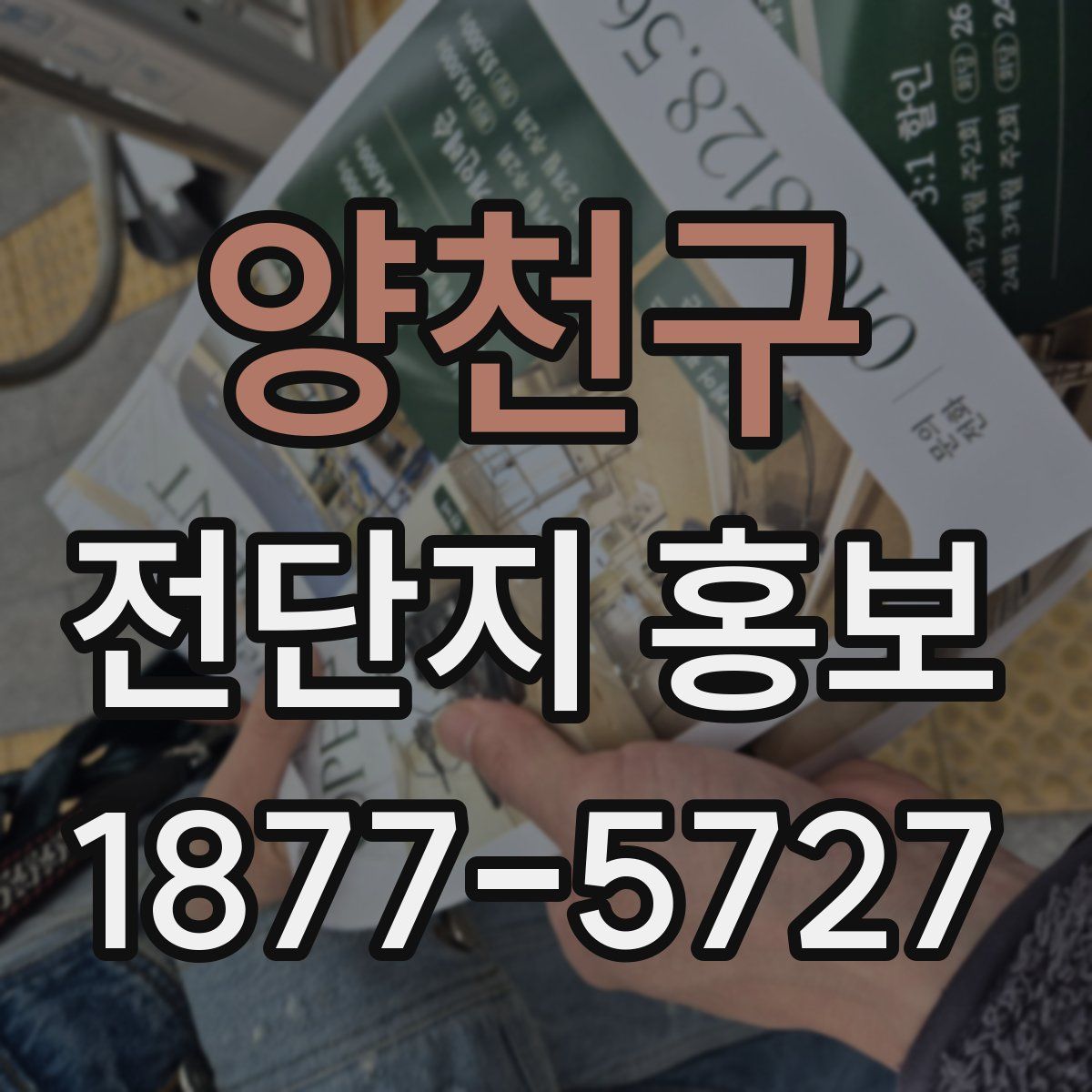양천구 전단지 홍보