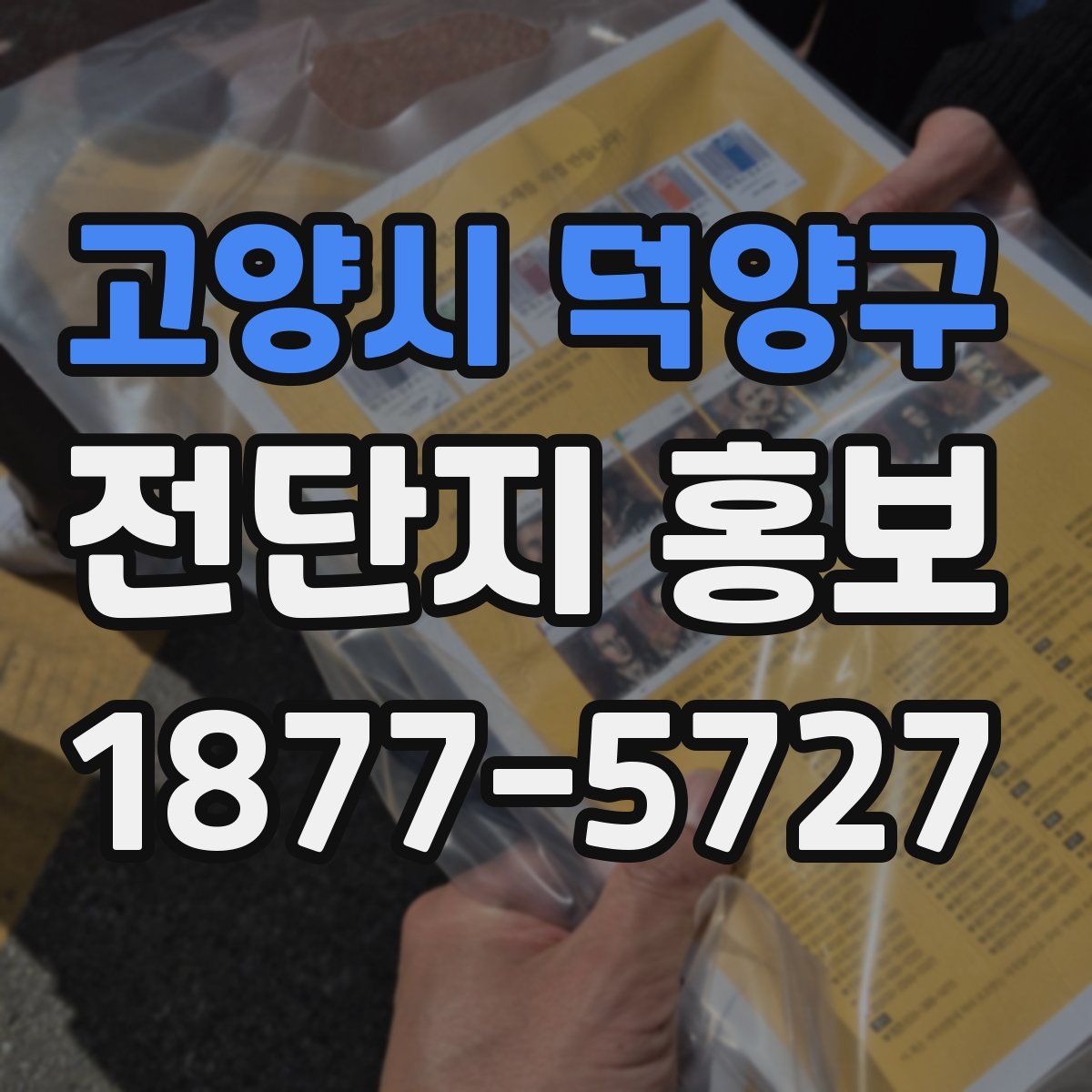 고양시 덕양구 전단지 홍보
