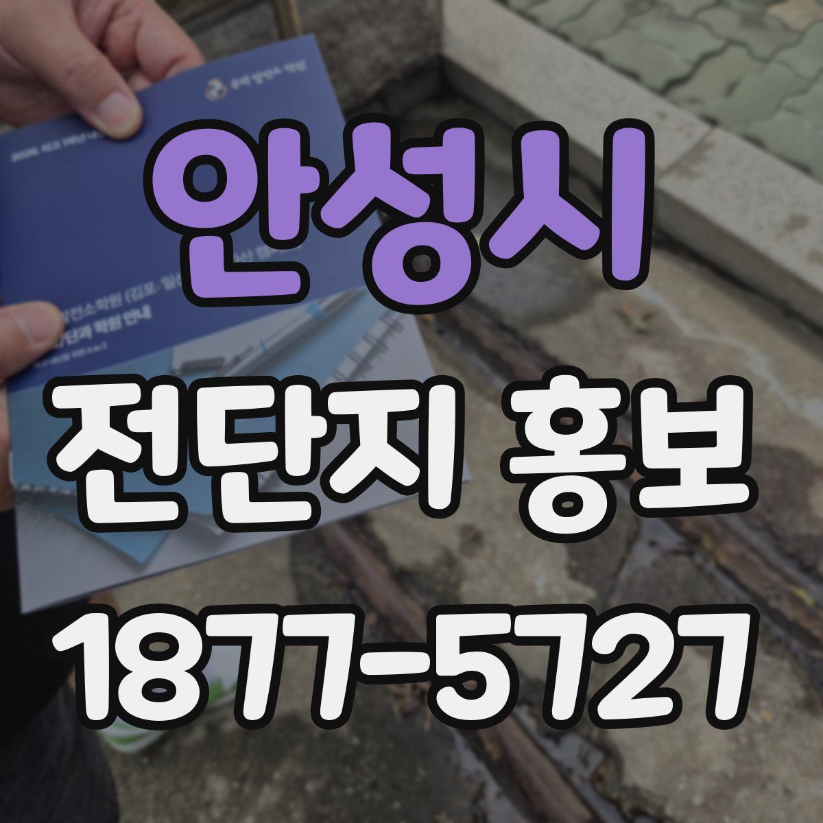 안성시 전단지 홍보