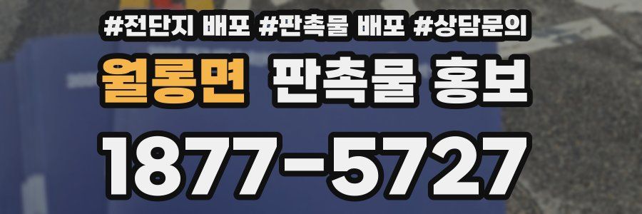 월롱면 판촉물 홍보