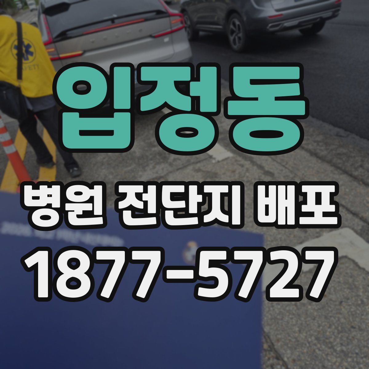 입정동 병원 전단지 배포