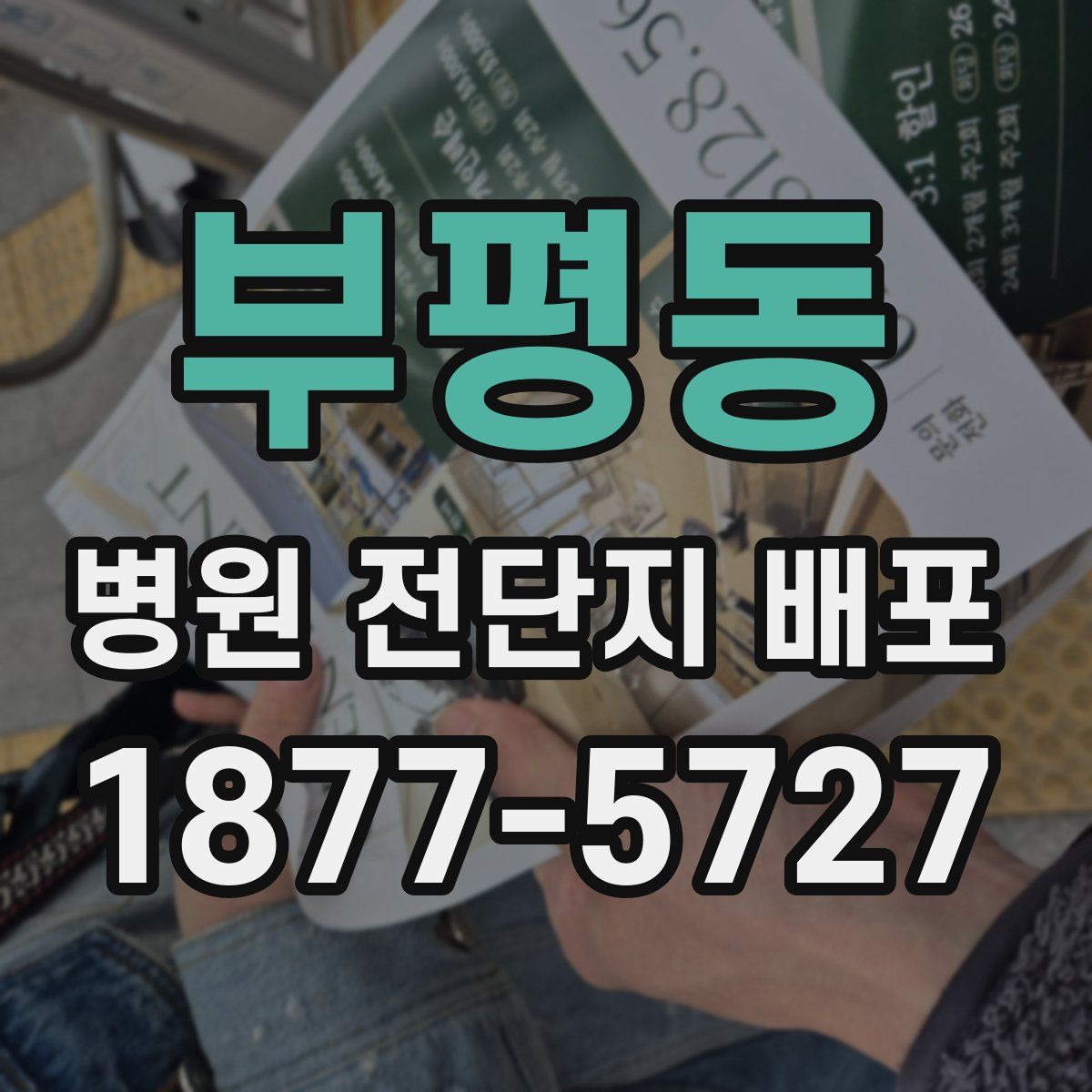부평동 병원 전단지 배포