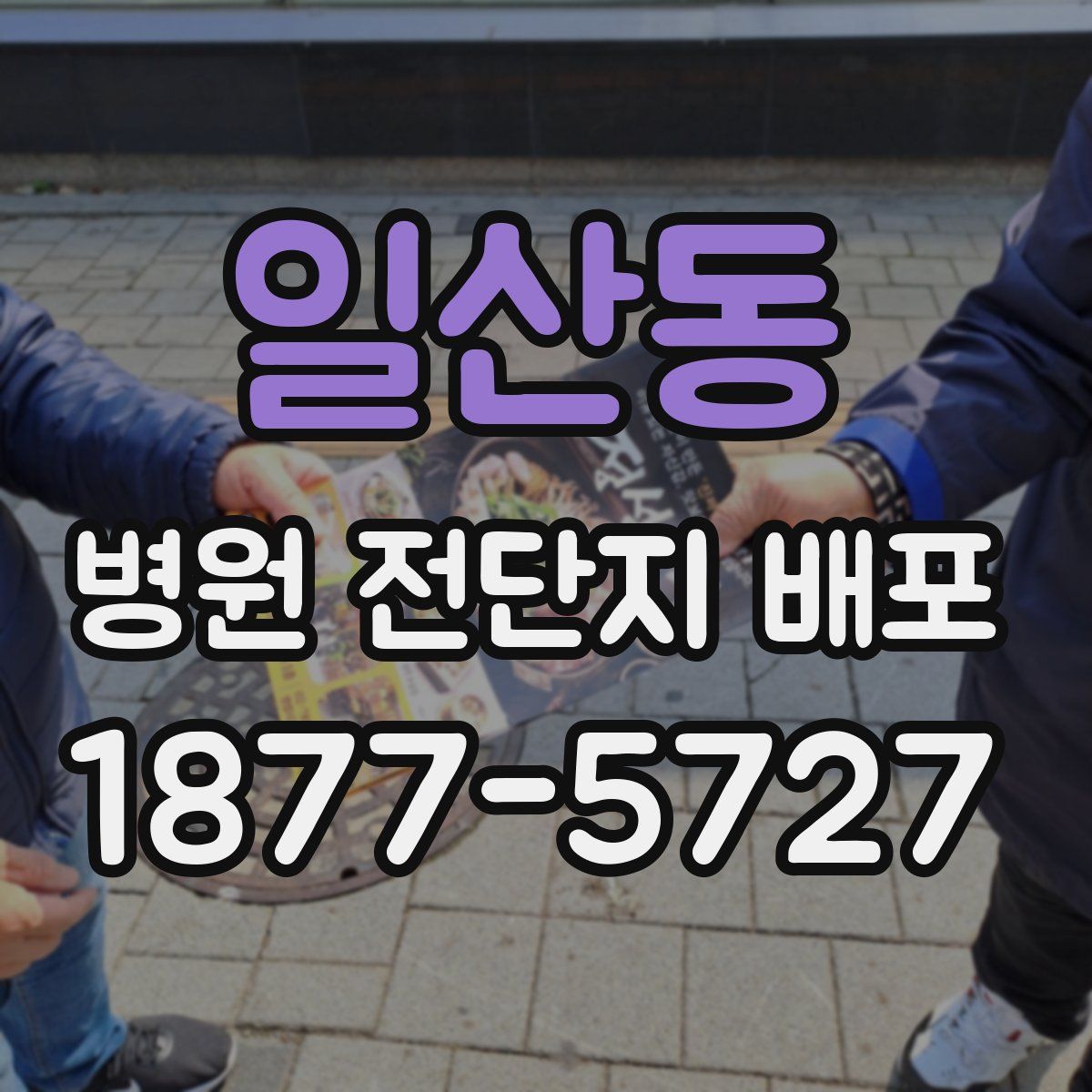 일산동 병원 전단지 배포