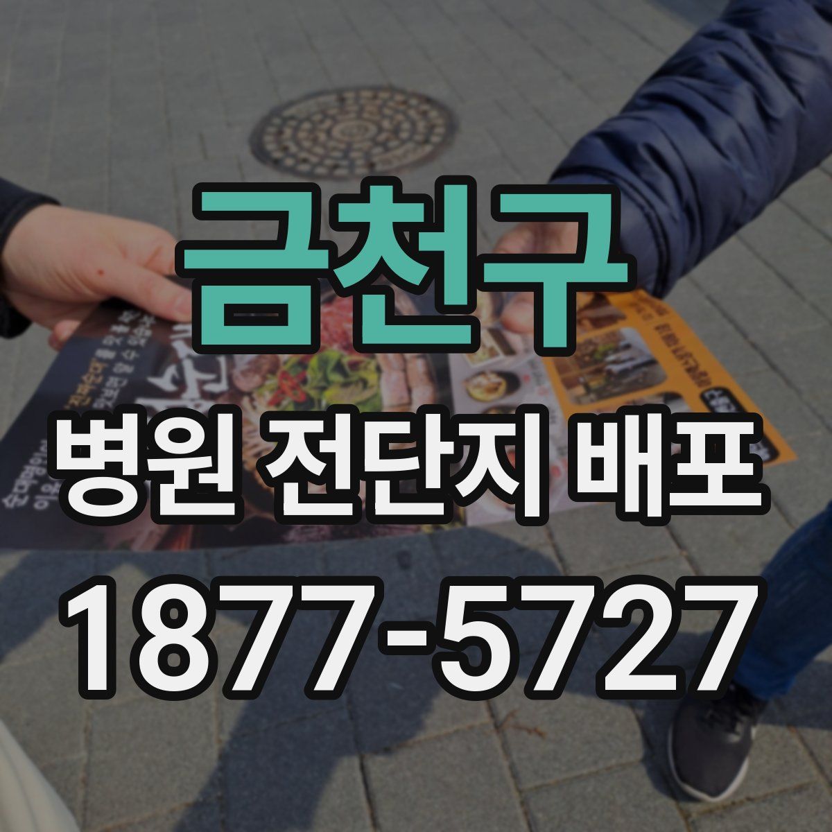금천구 병원 전단지 배포