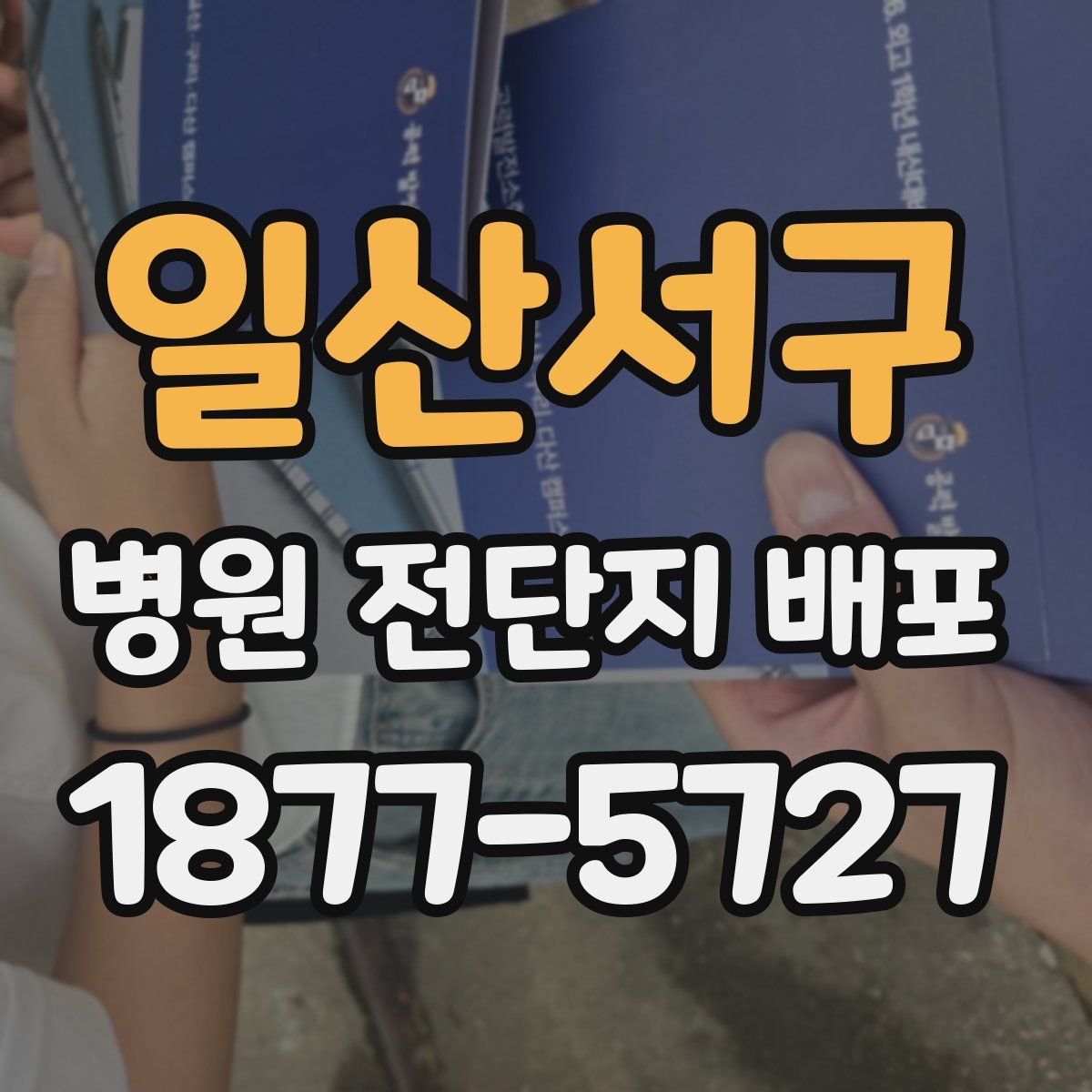 일산서구 병원 전단지 배포
