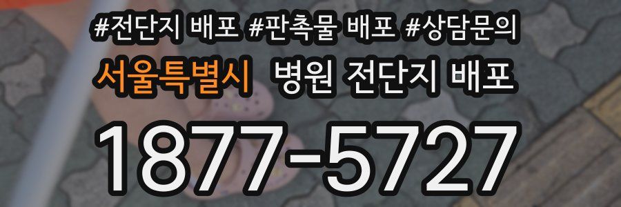 서울특별시 병원 전단지 배포