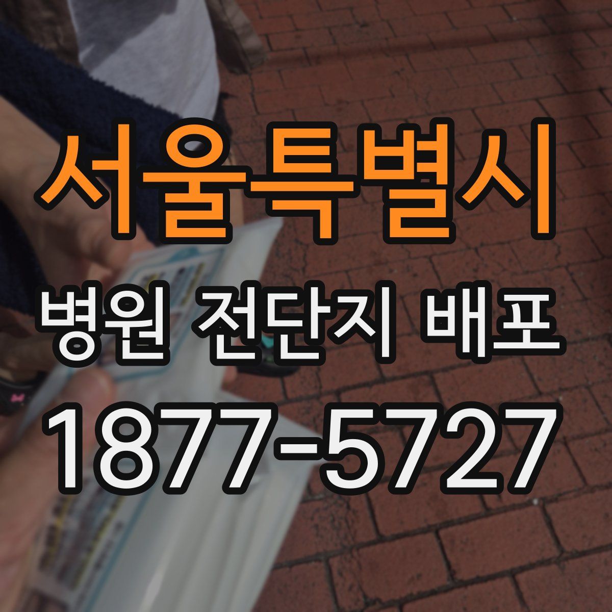 서울특별시 병원 전단지 배포