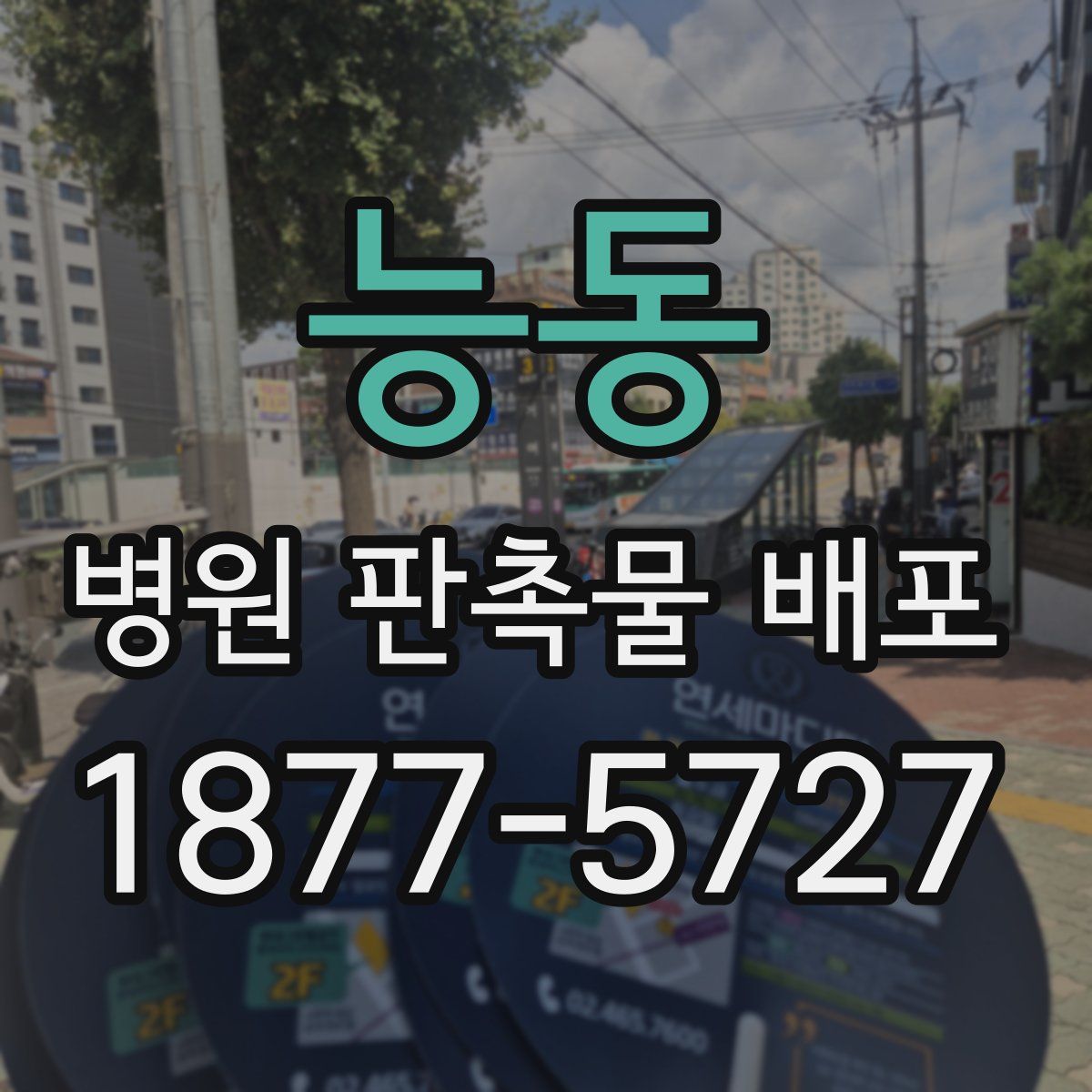 능동 병원 판촉물 배포