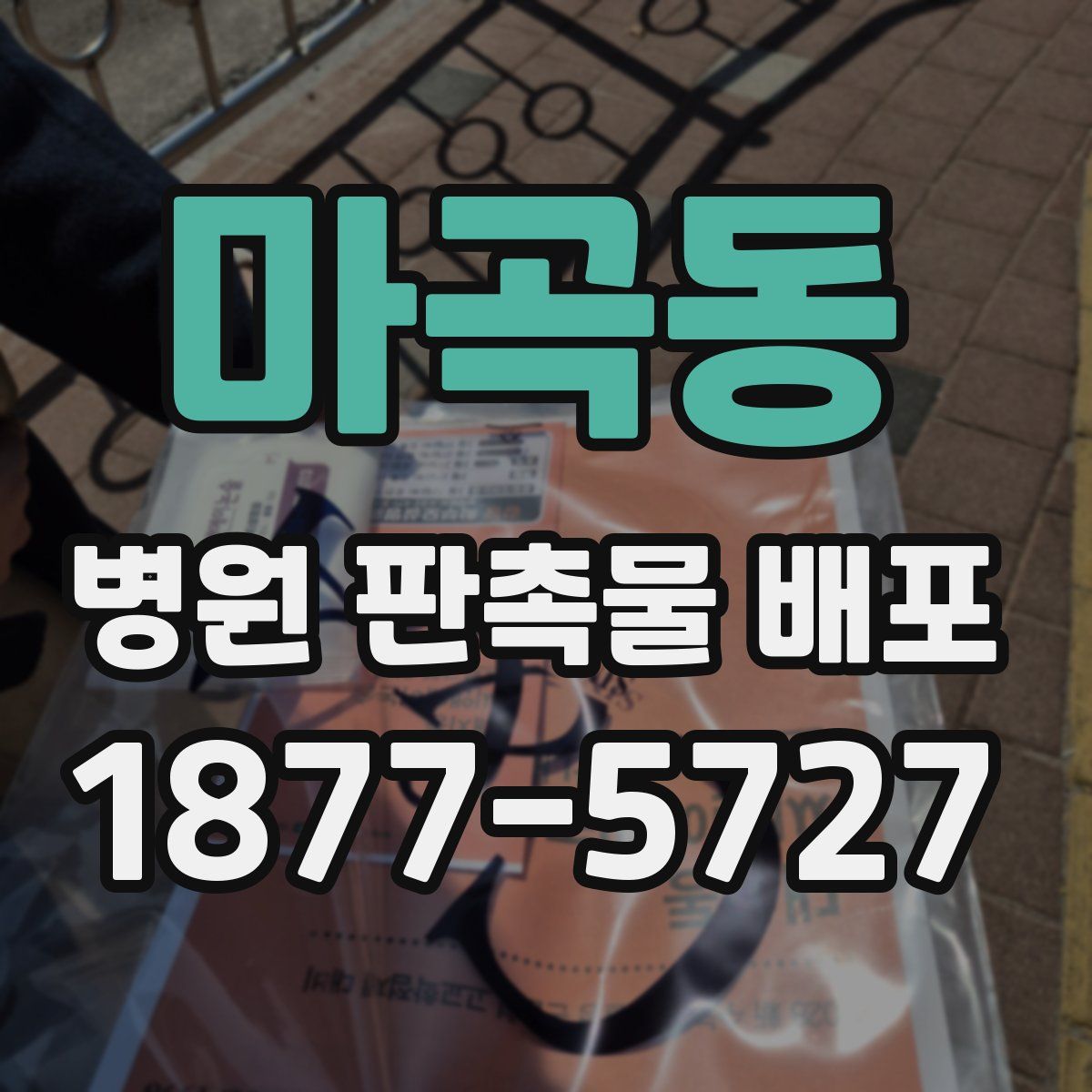 마곡동 병원 판촉물 배포