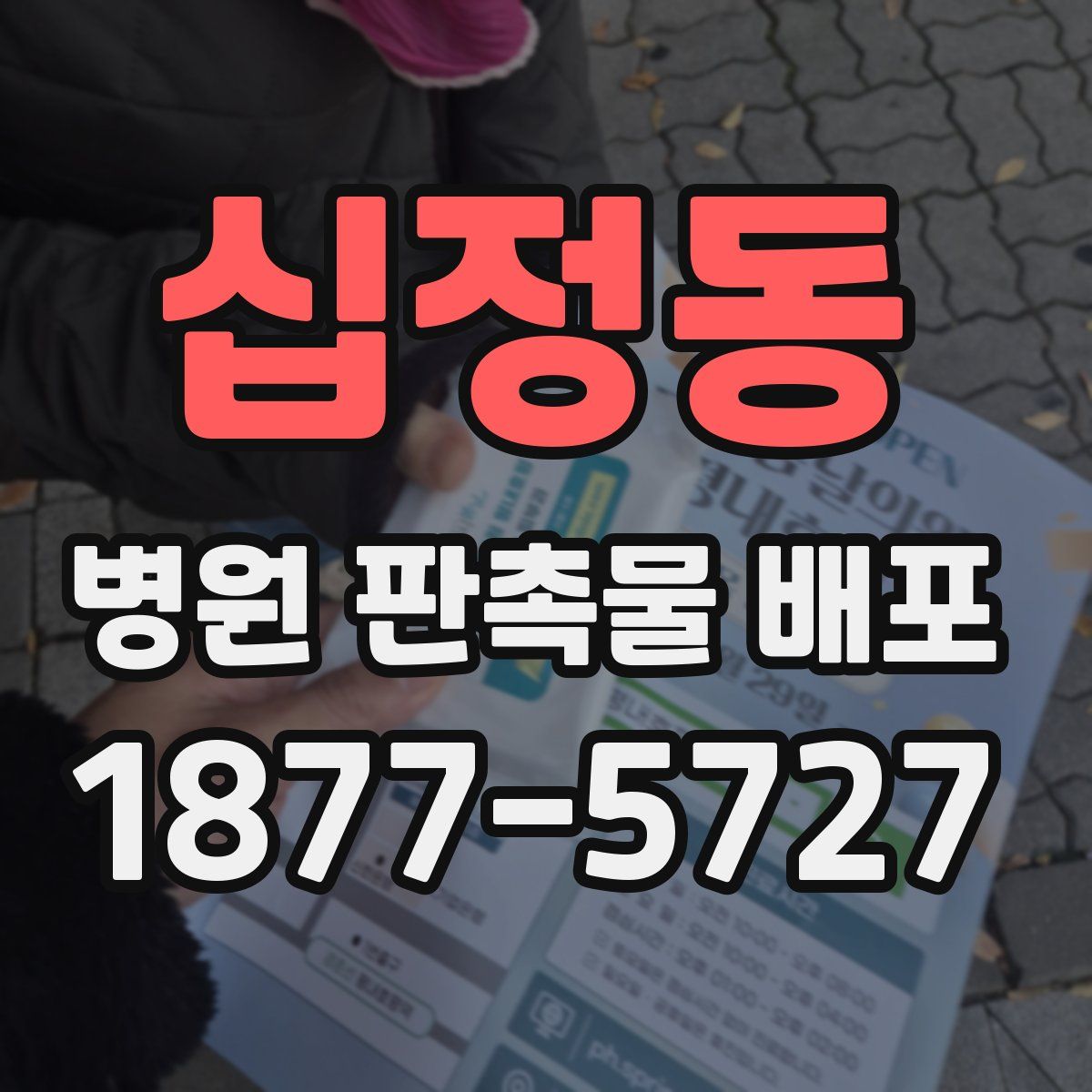 십정동 병원 판촉물 배포