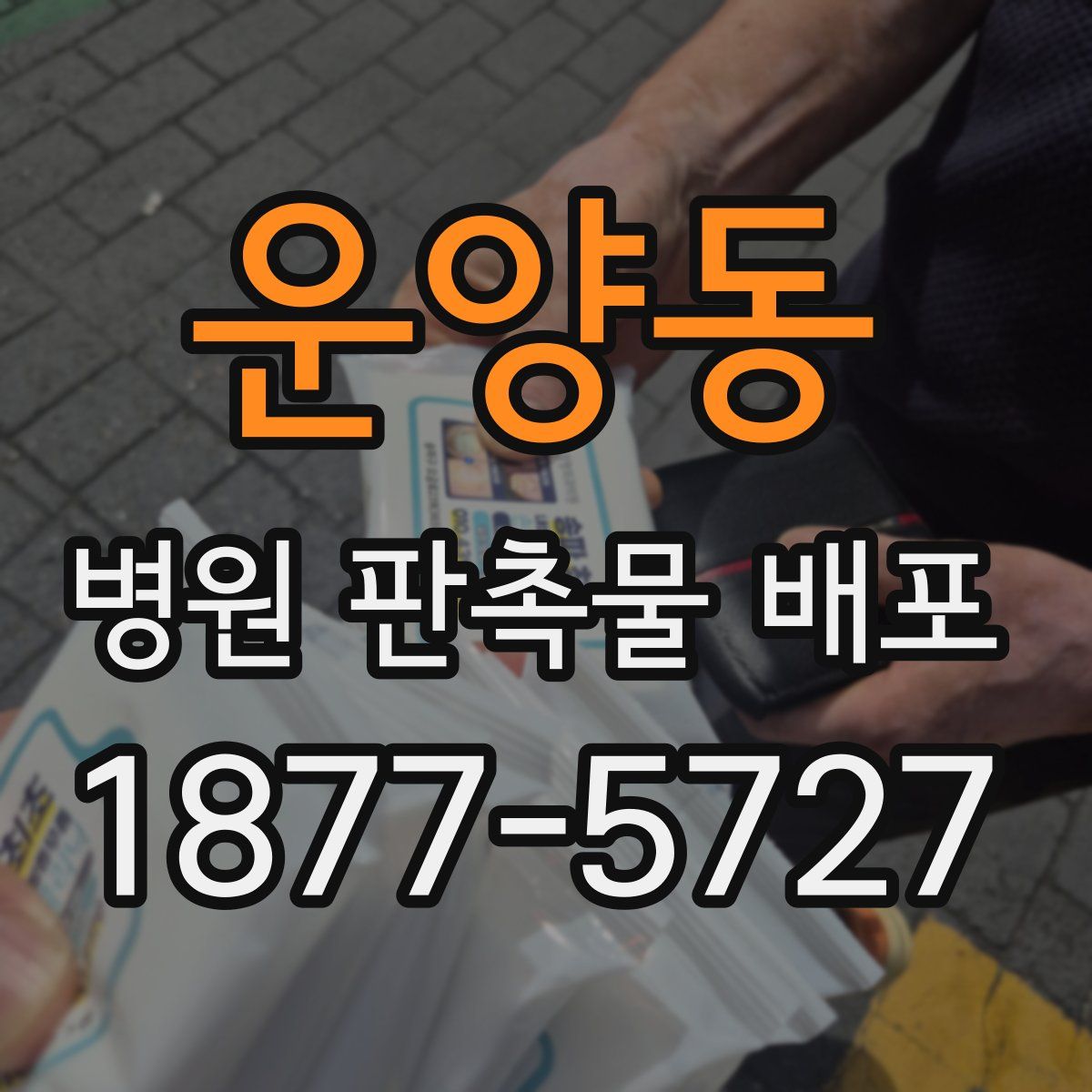 운양동 병원 판촉물 배포