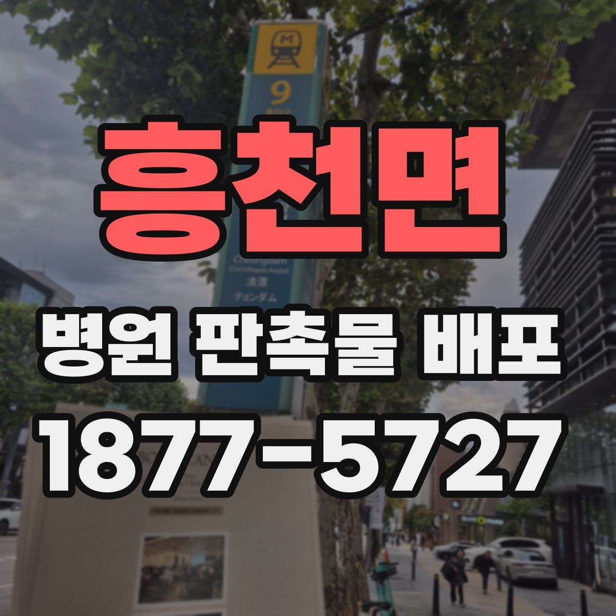 흥천면 병원 판촉물 배포