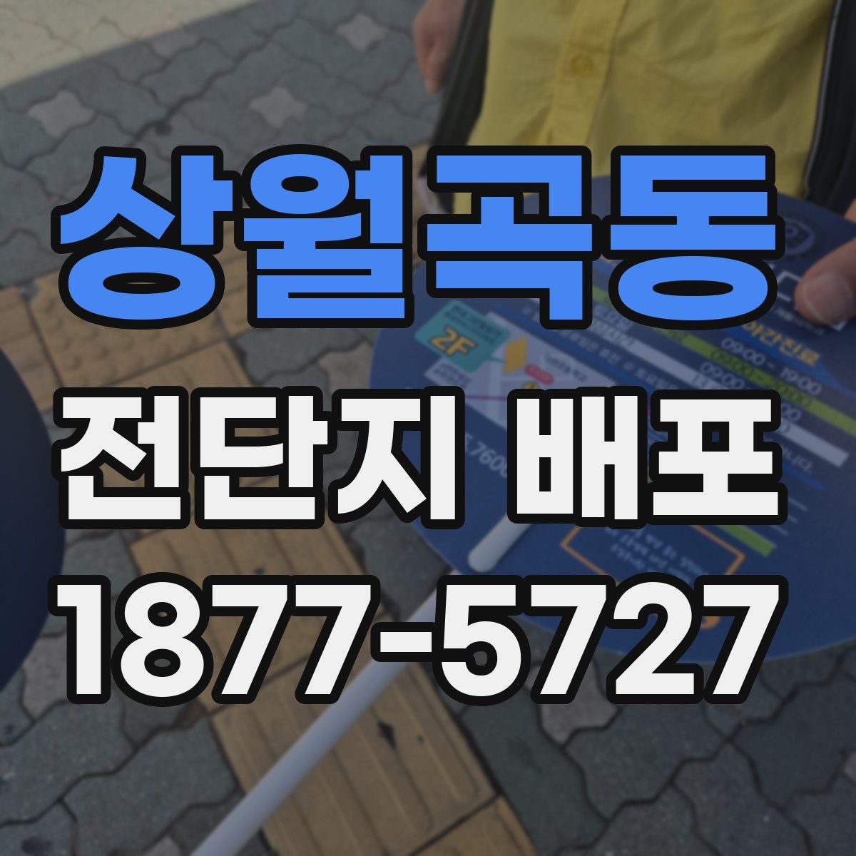 상월곡동 전단지 배포