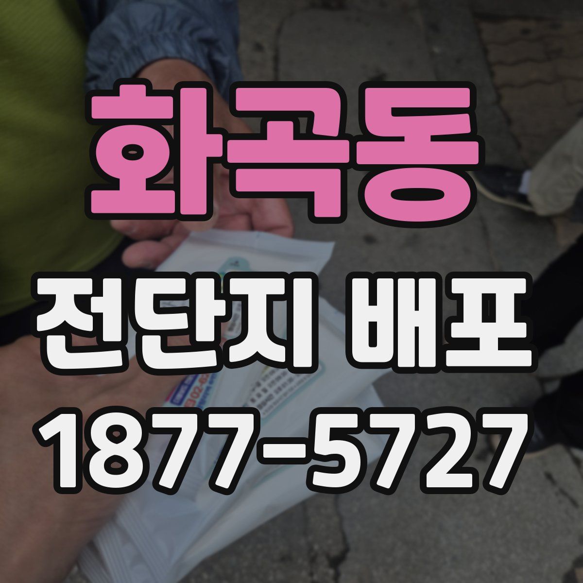 화곡동 전단지 배포