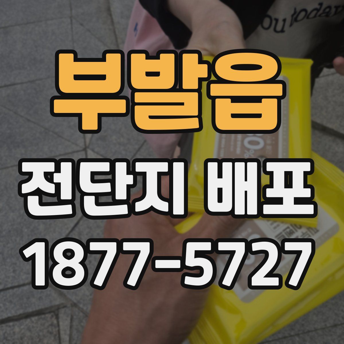 부발읍 전단지 배포