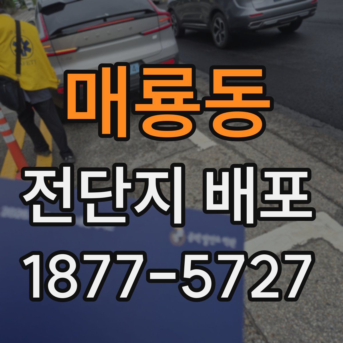 매룡동 전단지 배포