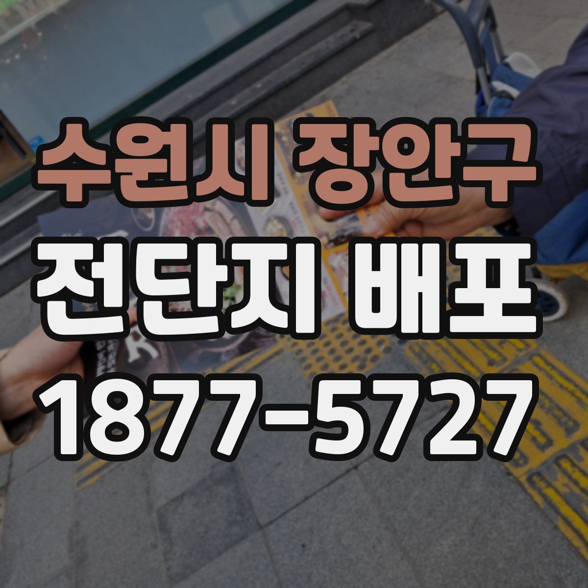수원시 장안구 전단지 배포
