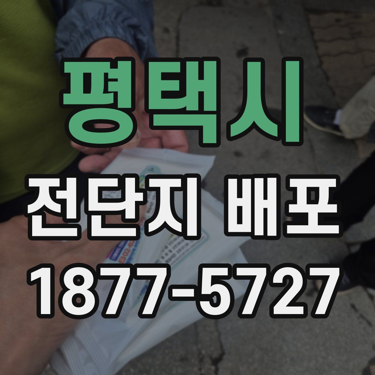 평택시 전단지 배포