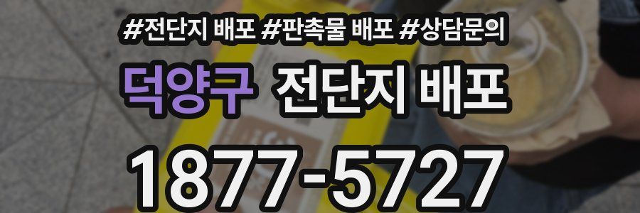 덕양구 전단지 배포