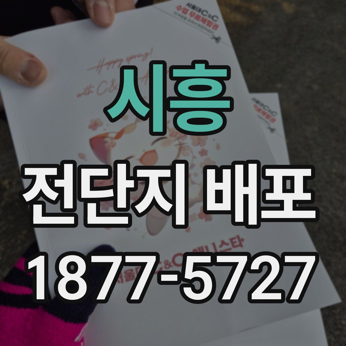 시흥 전단지 배포