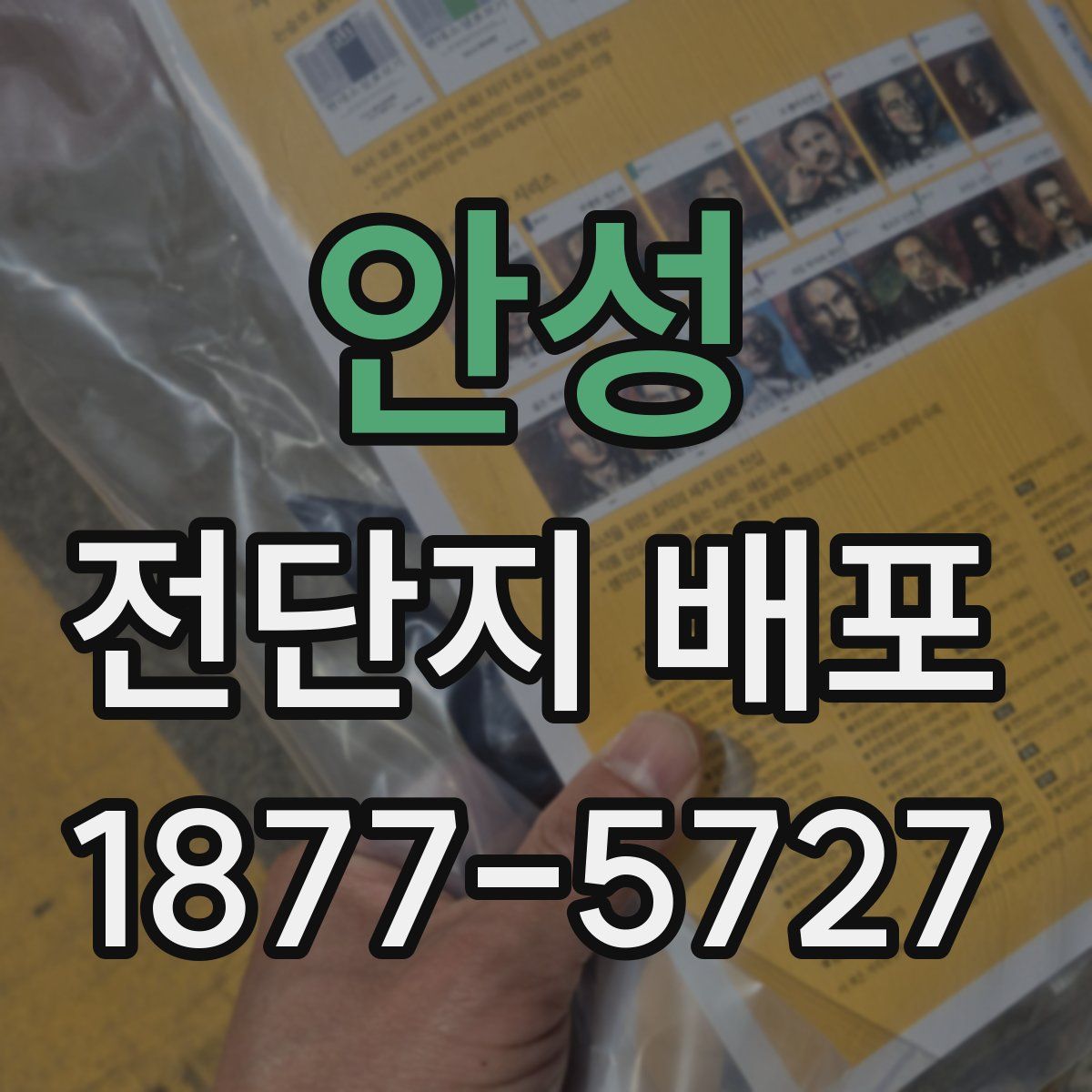 안성 전단지 배포