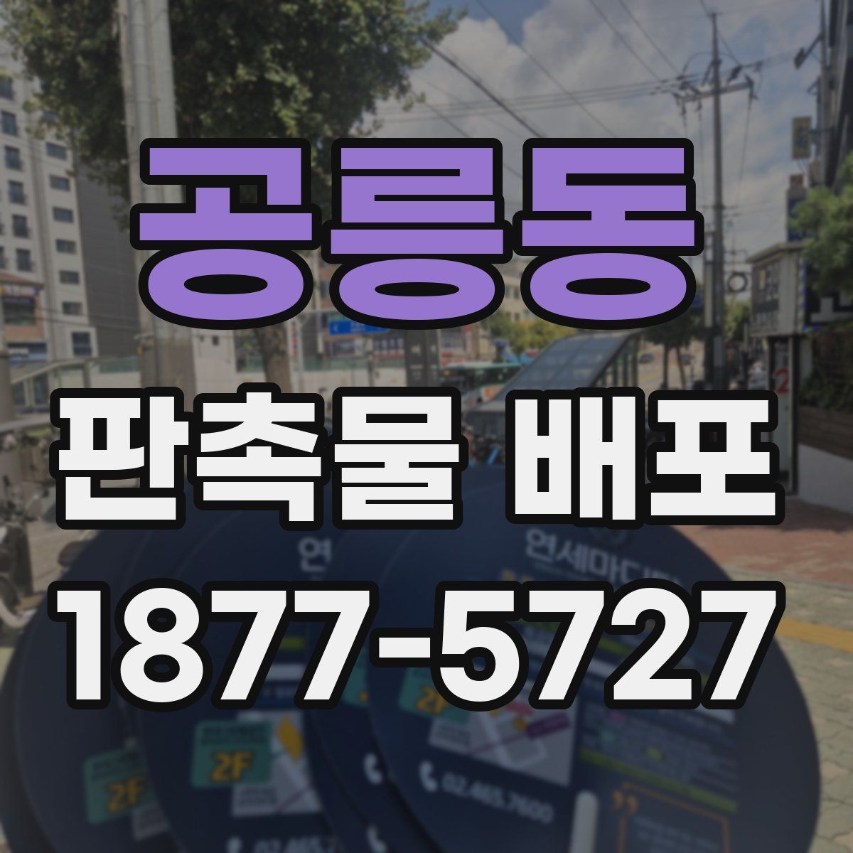 공릉동 판촉물 배포
