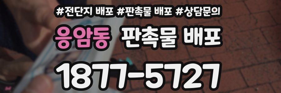 응암동 판촉물 배포