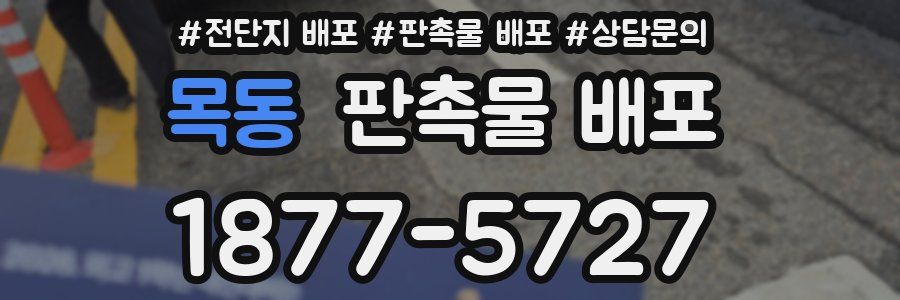 목동 판촉물 배포
