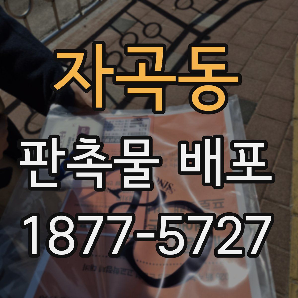 자곡동 판촉물 배포