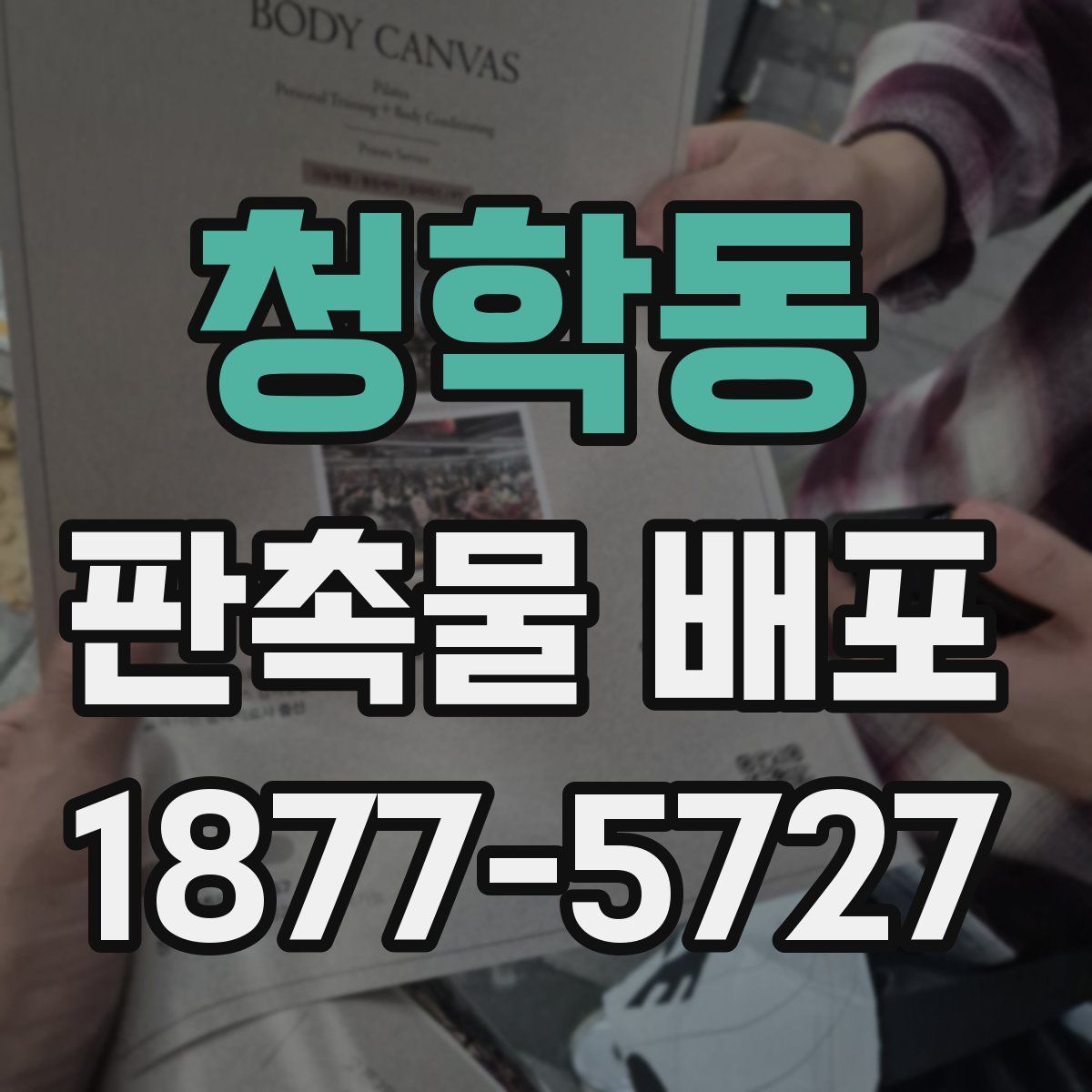 청학동 판촉물 배포