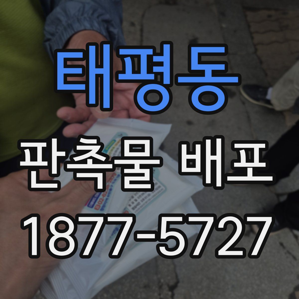 태평동 판촉물 배포