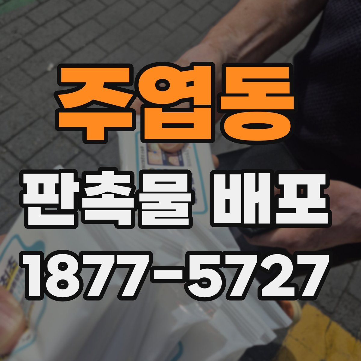 주엽동 판촉물 배포